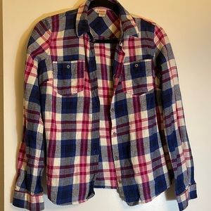 Never worn plaid shirt/jacket